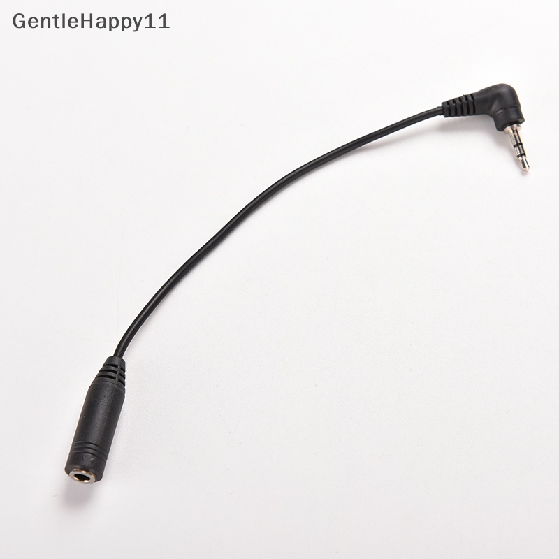 Gentlehappy Colokan Male 2.5mm Ke Jack Female 3.5mm Stereo AUX Audio TRS Adapter Converter id