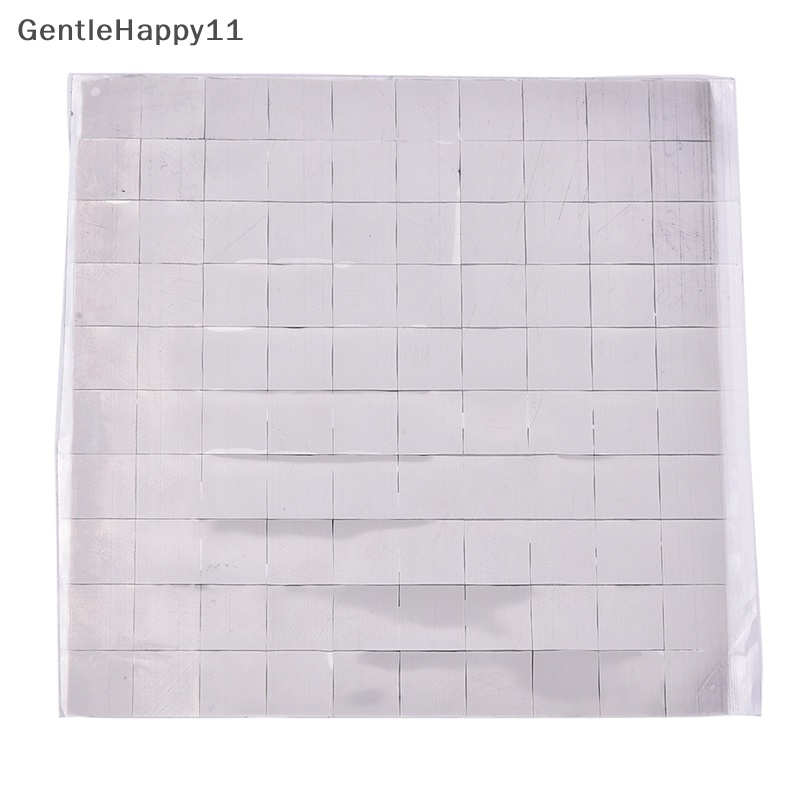 Gentlehappy Pad Thermal Silikon Tahan Lama 100mm * 100mm * 1mm Untuk CPU GPU Heatsink id