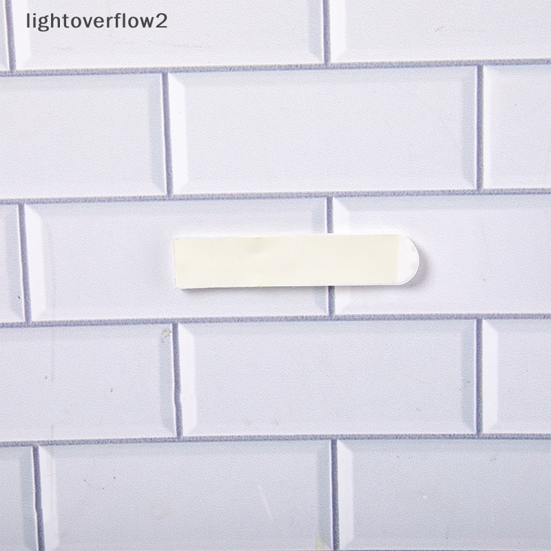 [lightoverflow2] 4pasang Putih Removable Bebas Kerusakan Bingkai Foto Gantung Strip Tape No Trace Wall Sticker Hook DIY Kuat Untuk Poster Frame Strip Tape [ID]