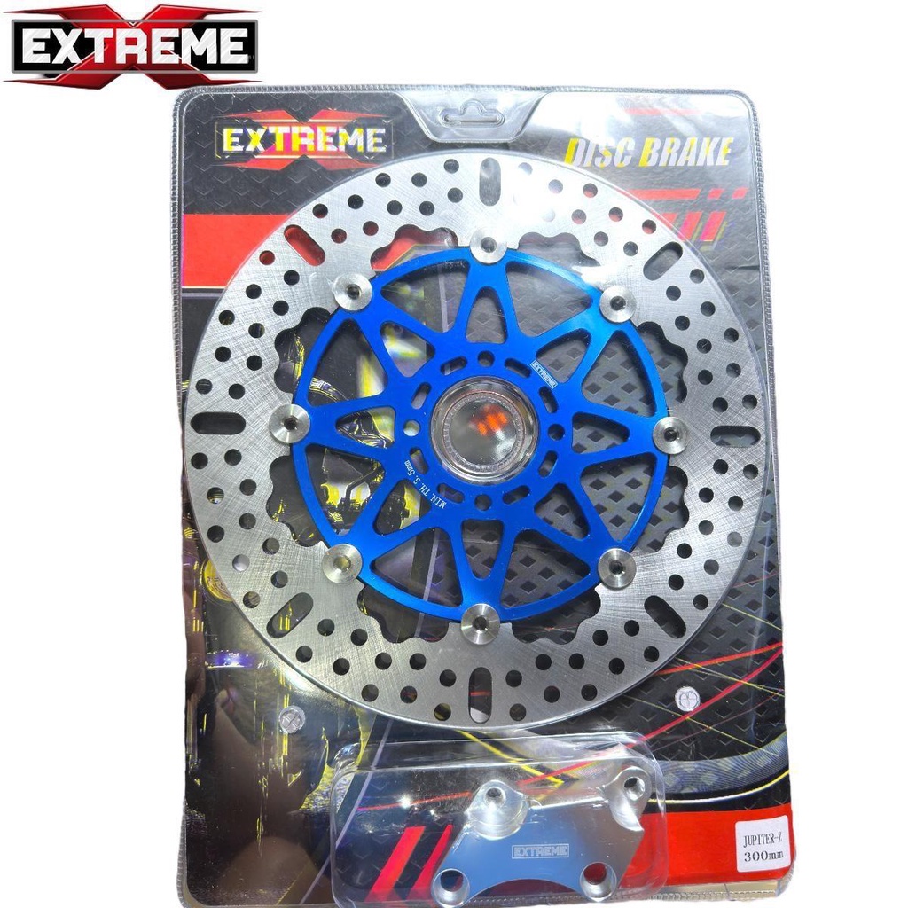 Piringan Depan Extreme Disc Brake Floating Full Cnc Model Psm Motor Jupiter Z Ukuran 300mm KING DIAMOND