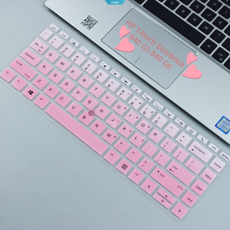 Cover Keyboard Laptop Bisa Dicuci Dan Dilepas Untuk HP 14inch EliteBook 840g5 840g6 Silikon Keyboard Perlindungan Kulit Dan Tahan Debu Film [ZK]