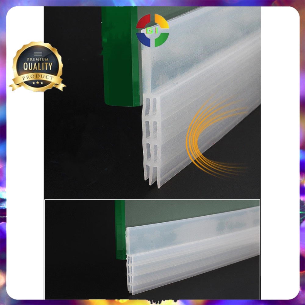 Lis Penghalang Debu Bawah Pintu Door Bottom Seal 100 cm Transparent