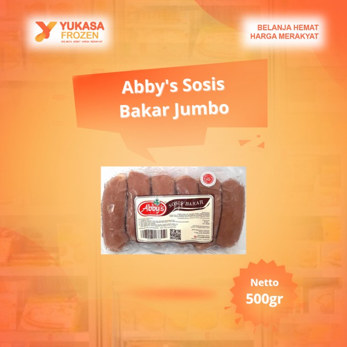 Abbys Sosis Bakar Jumbo 500gr