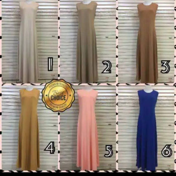 gamis muslim jersey singlet rok payung