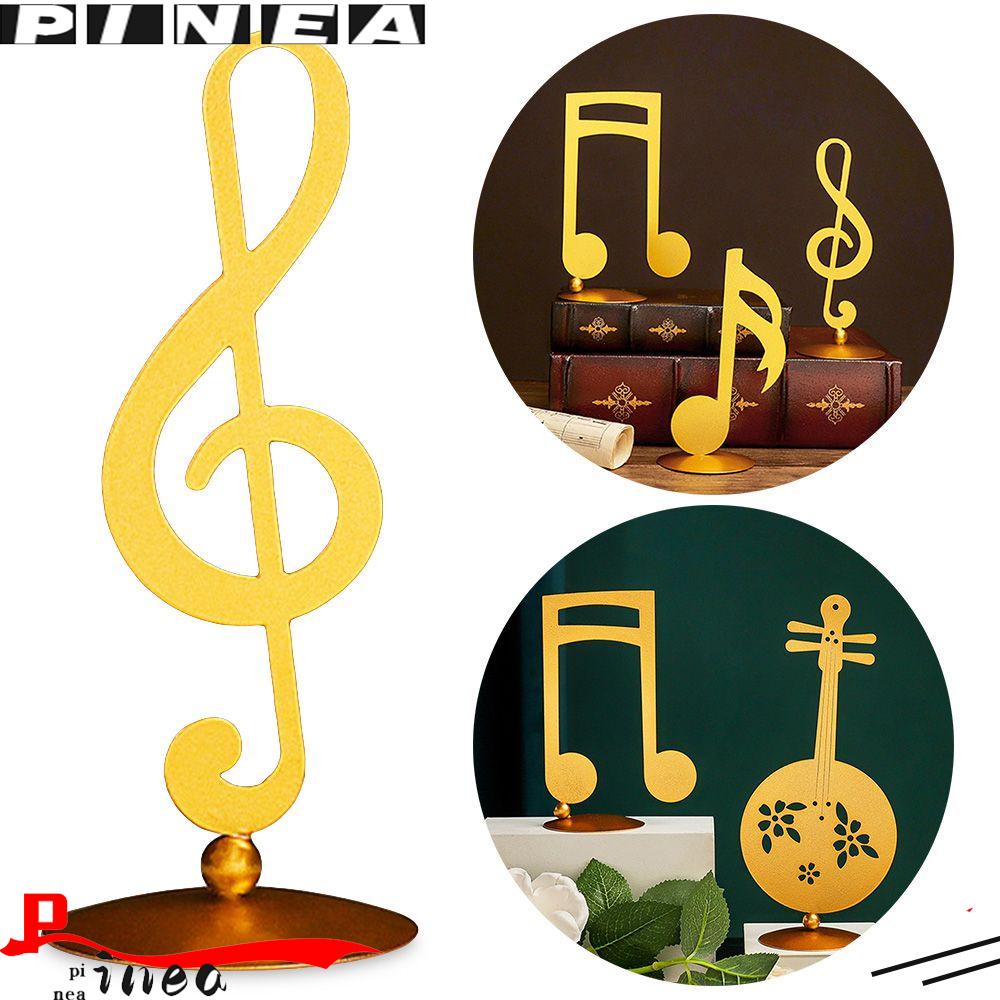 Ornamen Nota Musik Nanas Hadiah Patung Rumah Dekorasi Kamar Kerajinan Besi Tempa