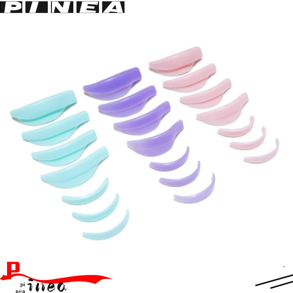 Nanas 7pasang Eyelash Perm Pad Eyelash Growth New Design Makeup Aksesoris 3D Pengangkat Bulu Mata Eyelash Extension Silicone
