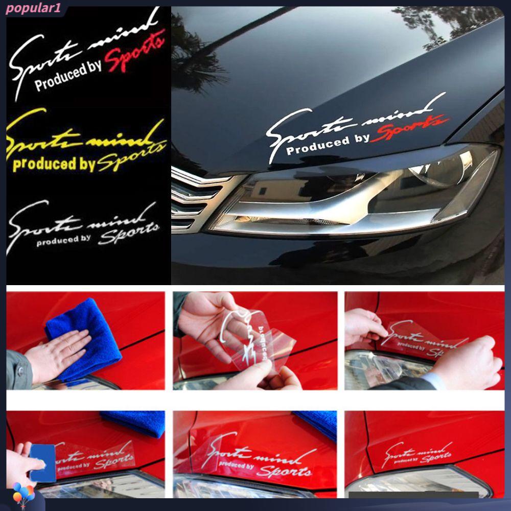 Populer Stiker Mobil Balap Keren Awet Banyak Warna Auto Reflektif