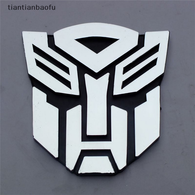 [tiantianbaofu] 3d Logo Pelindung Autobot Transformers Emblem Badge Graphics Decal Stiker Mobil Butik