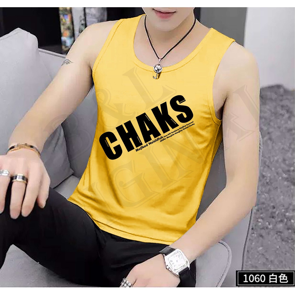 Bisa Bayar Di Tempat/ BS/COD//KAOS SINGLET CHAKS PRIA//TERLARIS