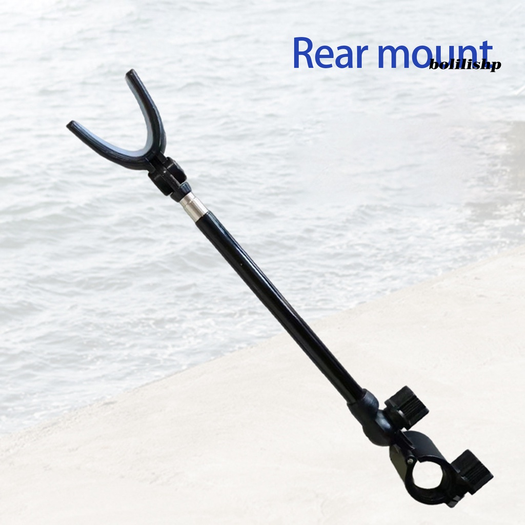 Bo-fishing Rod Stand Stretchable Rotasi 90derajat Pengencang Firm Quick Release Fix Pancing Bracket Gantung Belakang Angling Tools