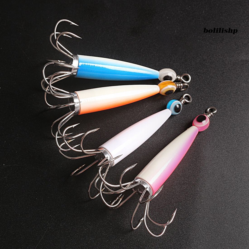 Bo-squid Jig Hook8Per10Jarum Dengan Mata Tajam Warna Cerah Penembus Kuat Atraksi Ikan Universal Glow in Dark Cuttlefish Sleeve Gurita Memancing Umpan Kait Perlengkapan Memancing