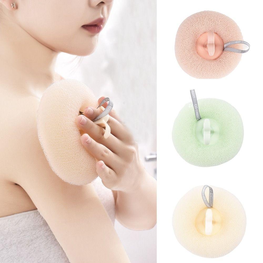 Chookyy 3PCS Bath Ball Perlengkapan Kamar Mandi Shower Mandi Bubble Pembersih Tubuh Bunga Mandi Gosok
