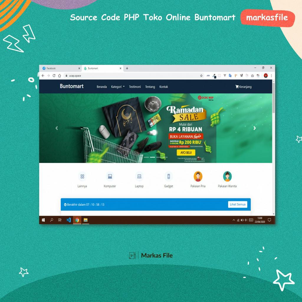 Source Code PHP Toko Online Buntomart