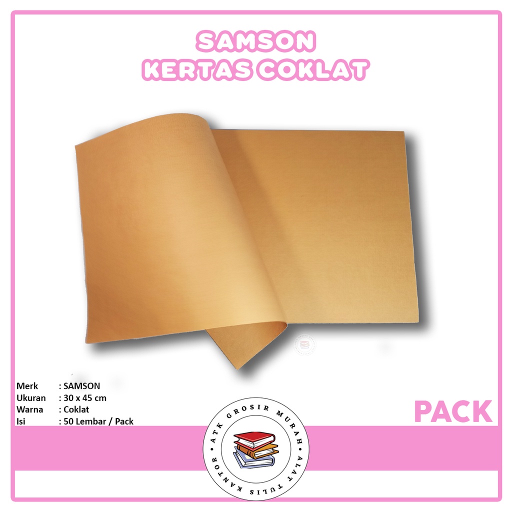 

SAMSON - Kertas Samson Ukuran 30 x 45cm Premium - Pack