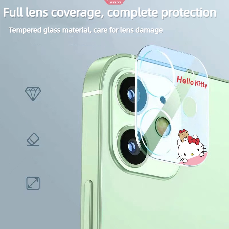 Pikachu Kamera Pelindung Ring Case Untuk Iphone13 12 Pro Max Mini Lensa Belakang Metal Pelindung Layar Untuk iPhone 11pro Max Lens Film Cover [ZXL]