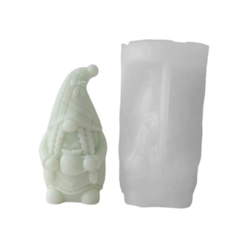 Siy DIY Parfum Dwarf-Alat Pembuat Batu Gypsum Resin Mold Holiday Home Decor