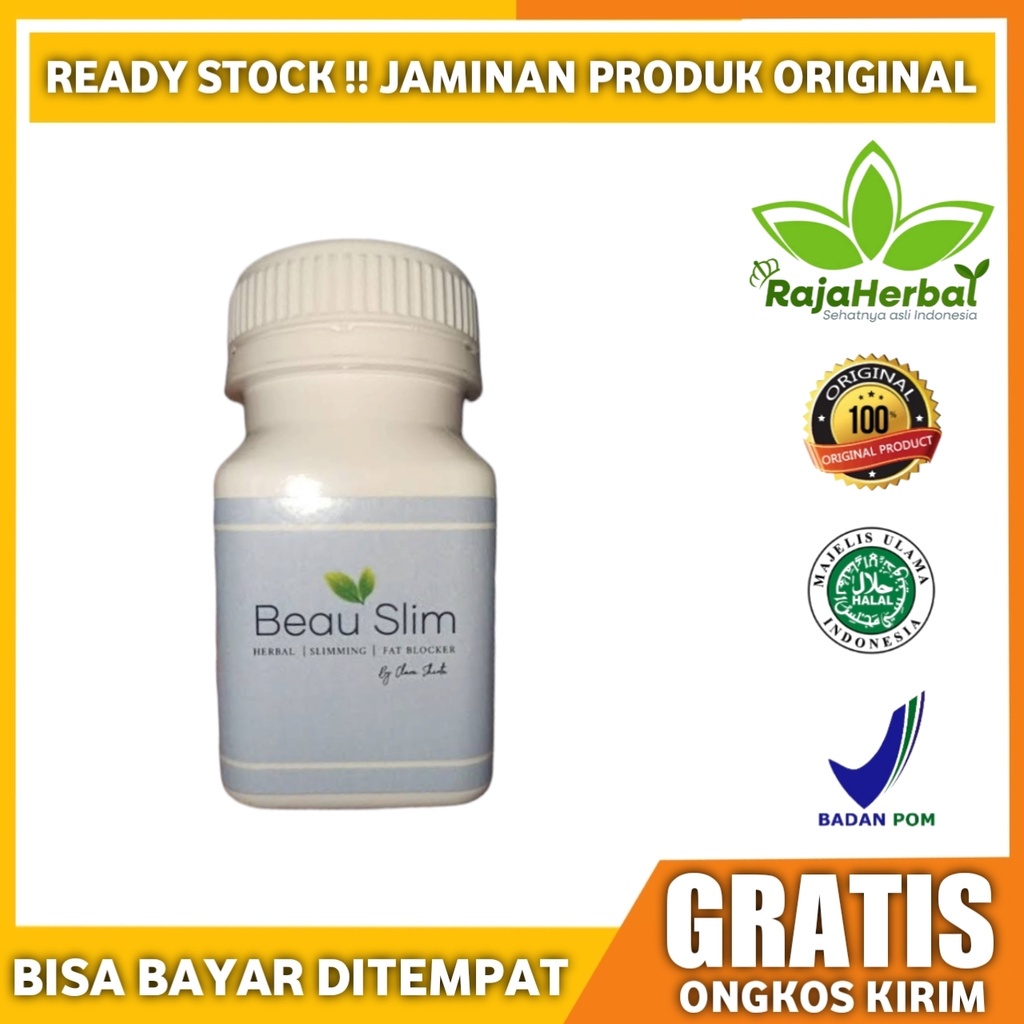 (BHJ)Beauslim Kapsul Obat Minuman Pelangsing Perut Buncit Diet Penurun(Gratis ongkir)