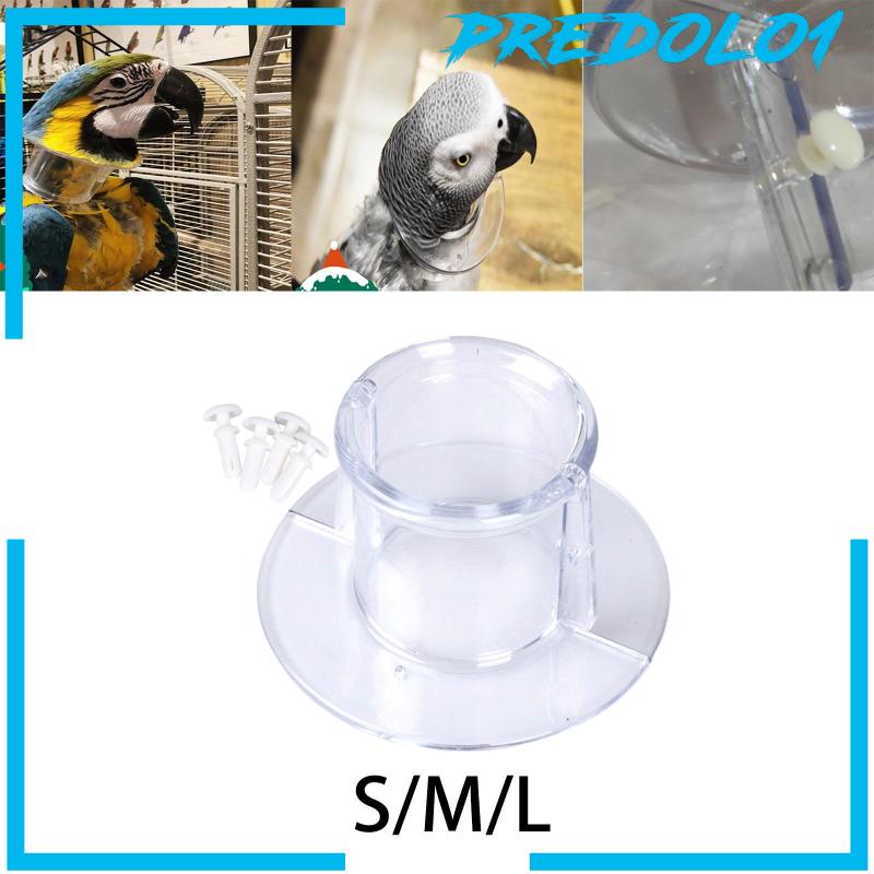 [Predolo1] Nuri Collar Safety Neckband Pelindung Manik Kerah Untuk Burung Macaw Rodents