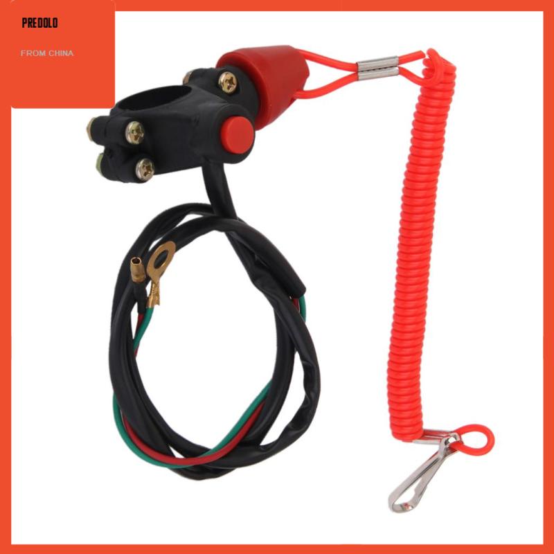 [Predolo] Lanyard Kabel Mesin Kill Stop Switch Tether Untuk ATV Motor