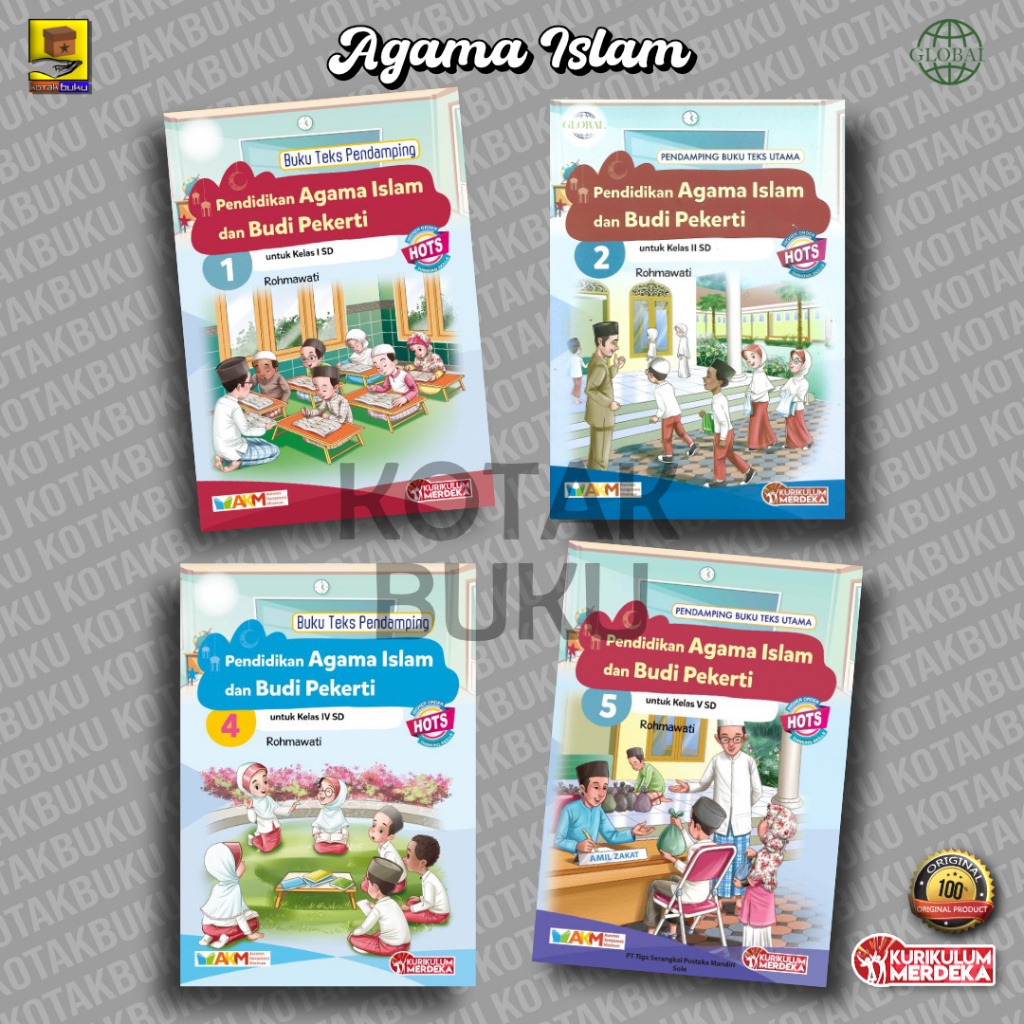 Agama Islam SD / PAI SD / Agama Islam kelas 1 2 4 5 SD / Pendidikan Agama Islam Dan Budi Pekerti / K