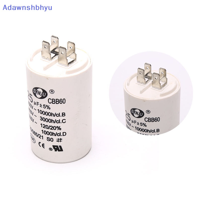 Adhyu CBB60 AC450V 25UF 50/60Hz Kapasitor Motor Conditioner Compressor Start Capacitor ID