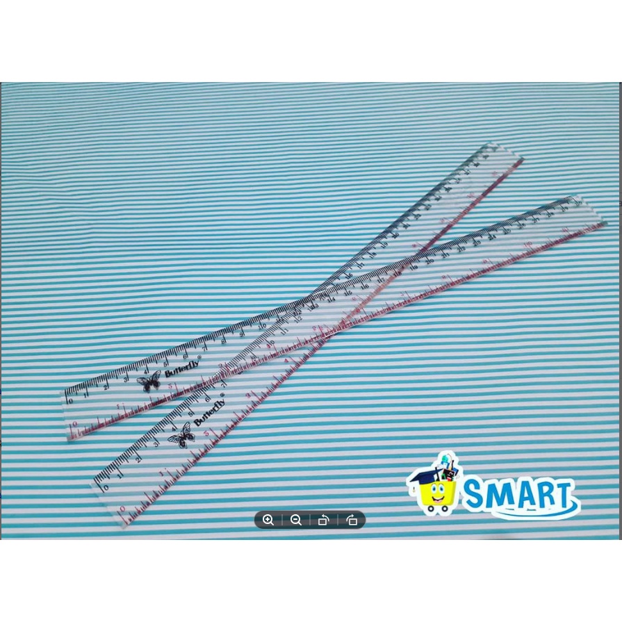 

BUTTERFLY PENGGARIS 30 CM 1 PAK ISI 12