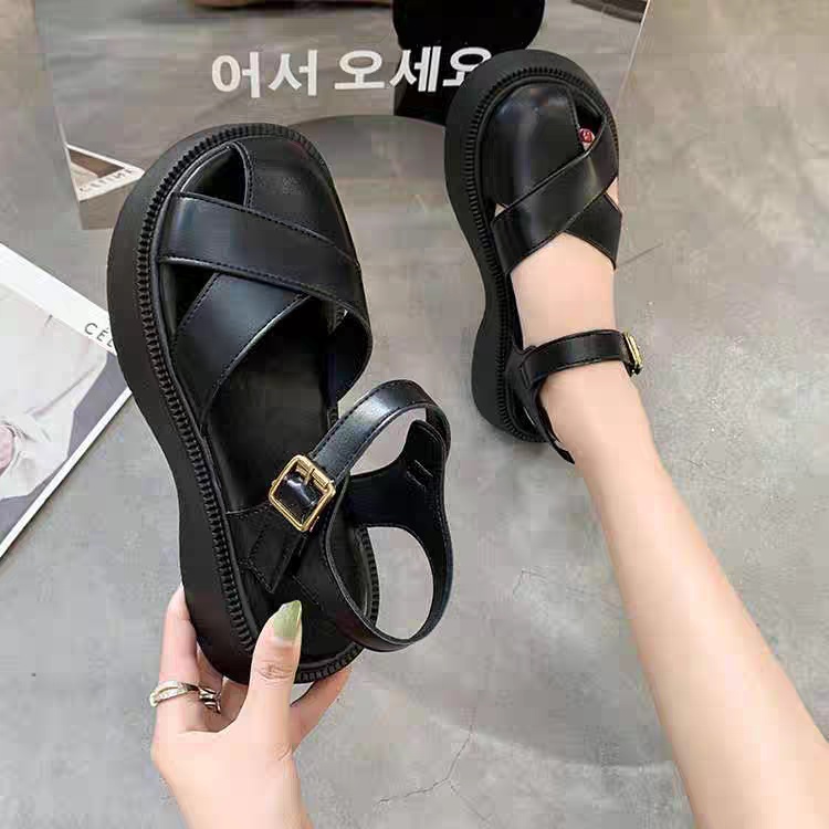 COD POS 567 Sandal Gunung Wedges Wanita Fashion New Model