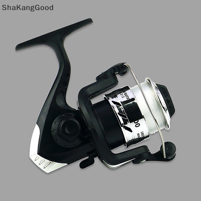 Skid Folding Spinning Fishing Reel Dengan 100m Pancing Rasio Gigi 5.1: 1roll Pancing Ultralight Portabel SKK