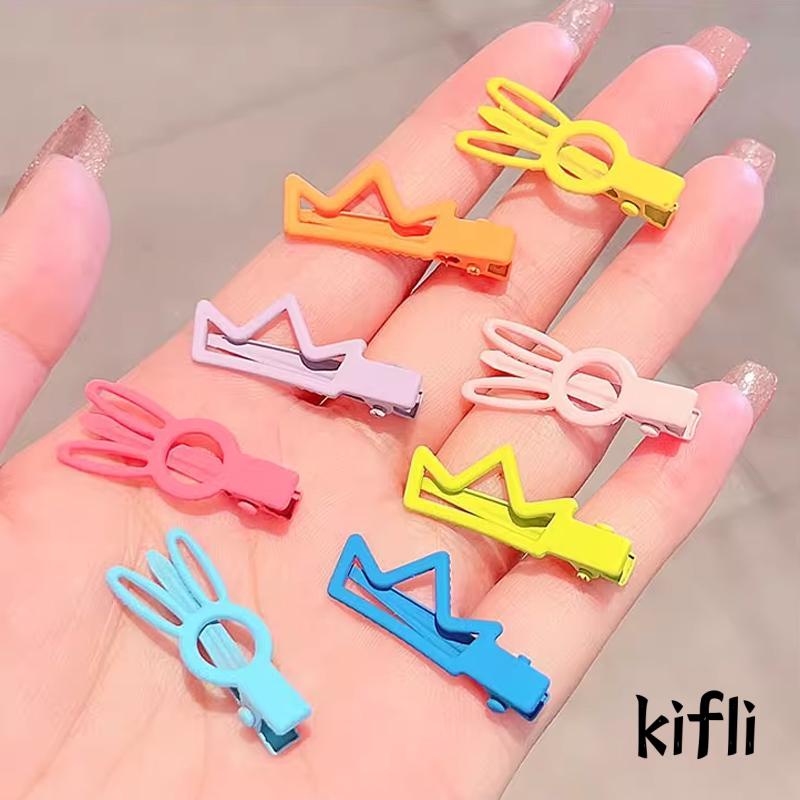 [KD] Jepit Rambut Bentuk Hati Manis Anak Tidak Sakit Rambut Lucu Hair Clip Girl Side Bangs Clip