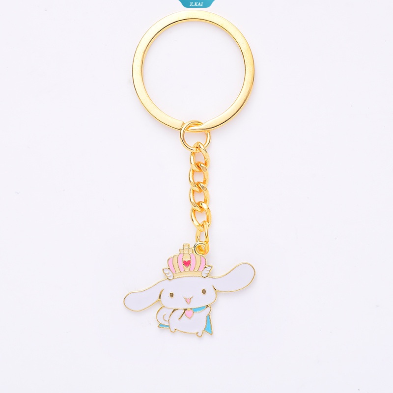 Kreatif Sanrio Seri Hewan Gantungan Kunci Akrilik Cinnamoroll Keychain Tas Liontin Aksesoris Mainan Anak Hadiah [ZK]