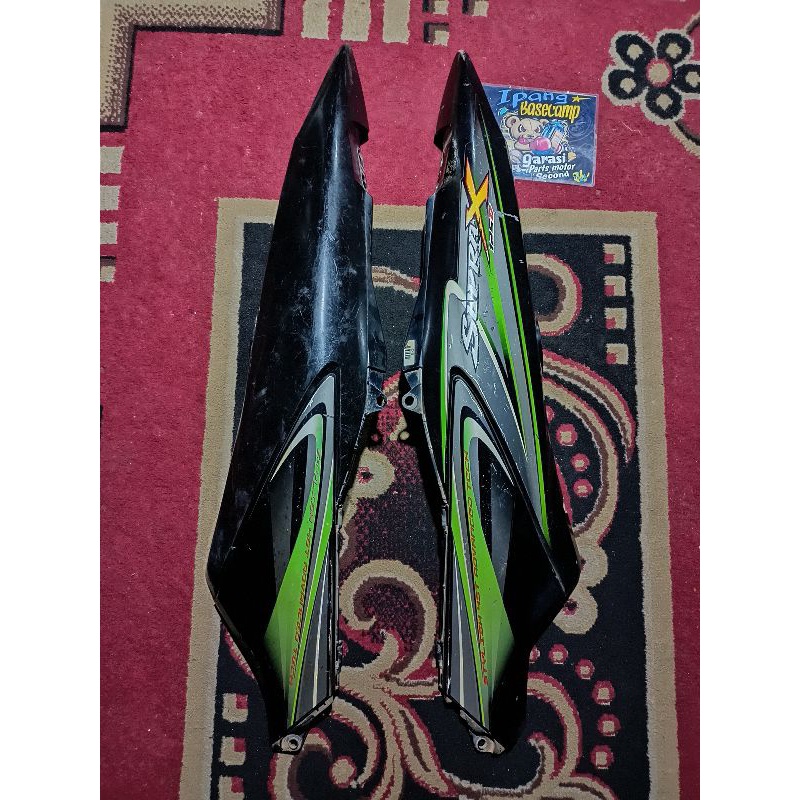 Body belakang Supra X 125 Batman Second