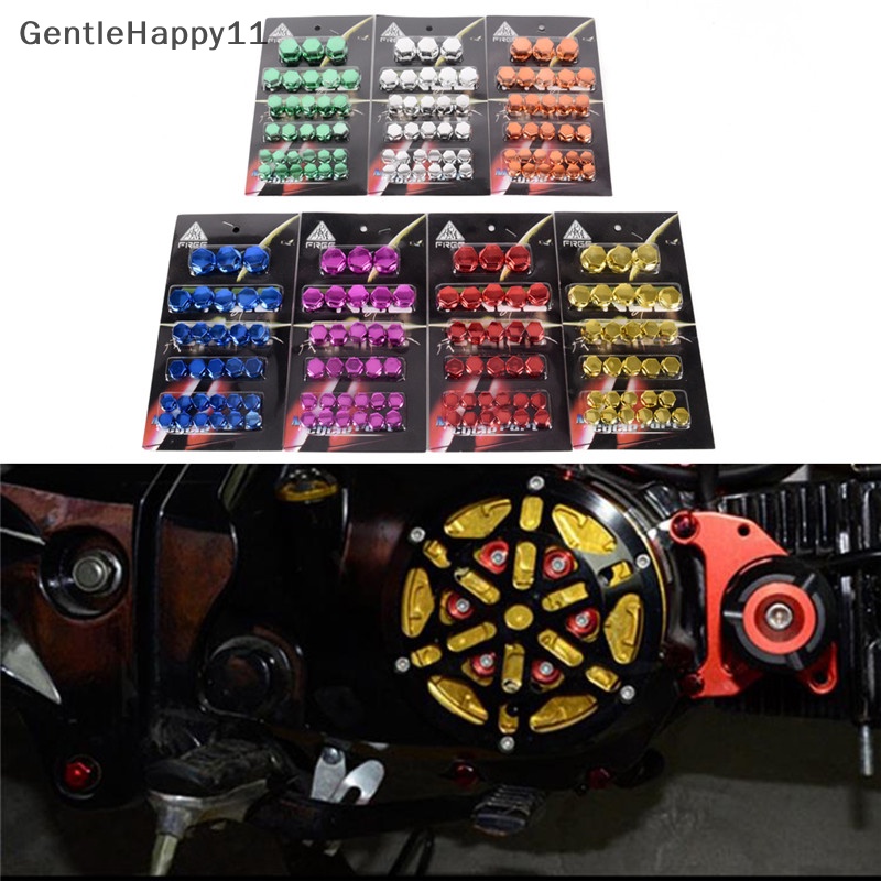 Gentlehappy 30Pcs Penutup Tutup Baut Mur Sekrup Motor Dekorasi Centro Ornamen Motor id