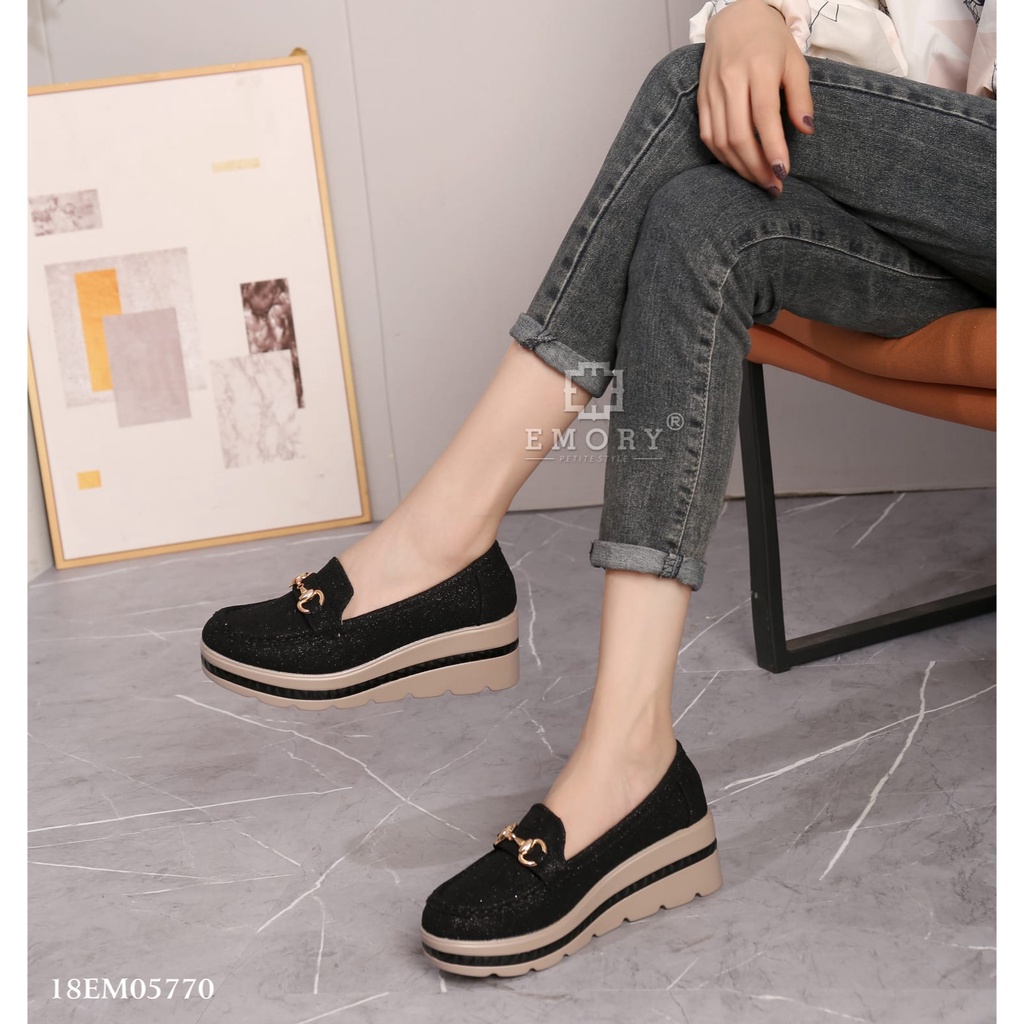 SV-EMORY Hyunna Sepatu Wedges Wanita 18EMO5770