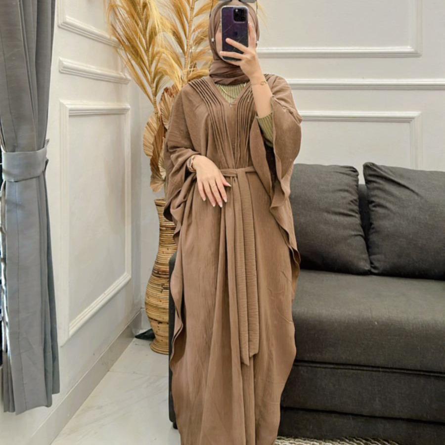 BEFAST - ZNF OOTD WANITA KAFTAN DINI / SABI KAFTAN WANITA / Fashion Wanita Muslimah / Kaftan Wanita Model Terbaru / Pakaian Lebaran Remaja ABG Trendy / Kaftan Polos Formal Terlaris