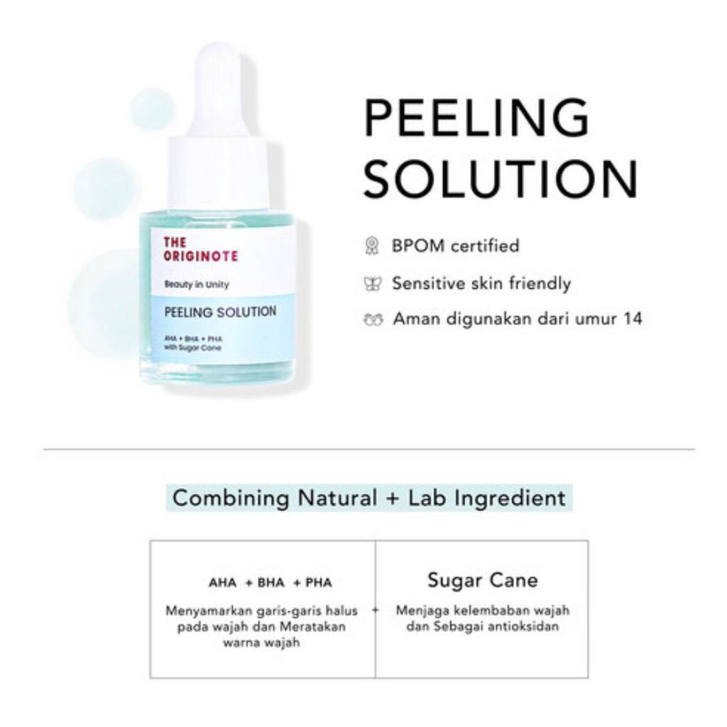 THE ORIGINOTE SERUM / SUNSCREEN / MOIST / SPOT / CLEANSER