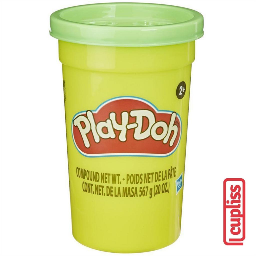 Play Doh Mighty Can Green 20oz Single 567gr Hasbro F1983 F1643 Playdoh Lilin