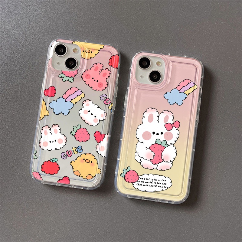 Casing Pernis Kelinci Lucu Untuk Oppo A11K A16 A16K A16E A16S A5S A7 A12 A12S A54S A3S A5 A8 A9 A9X A11 A11X A57 A57E A57S A17 A17K A74 A76 A77 A77S A94 A95 A96 Airbag Shockproof Cover