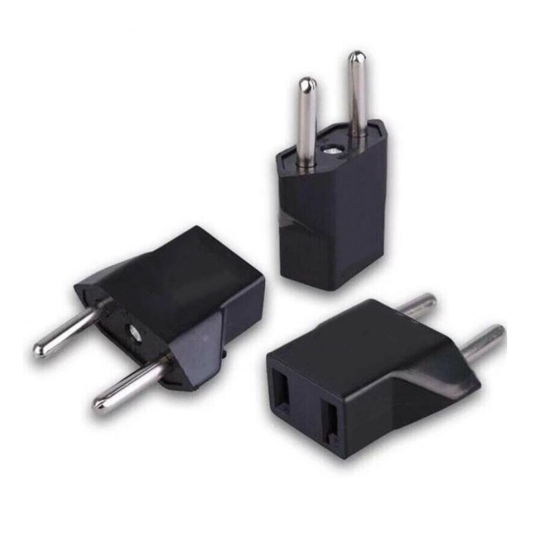 Colokan Listrik Pipih Gepeng Ke Bulat Over Steker Plug Adapter Converter