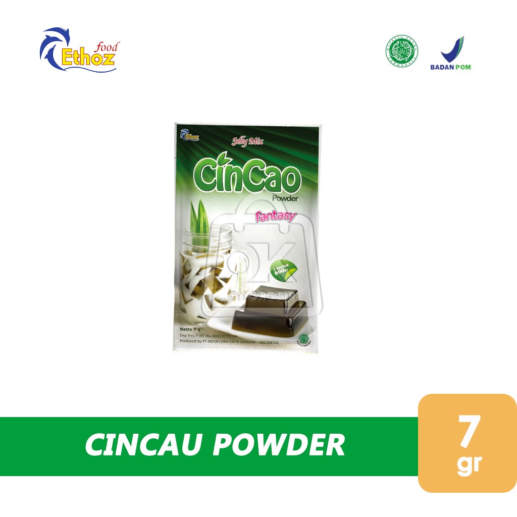 

Cincau Bubuk ETHOZ Tepung Jeli CIncao Grass Jelly Powder 7 gr (1 pcs)