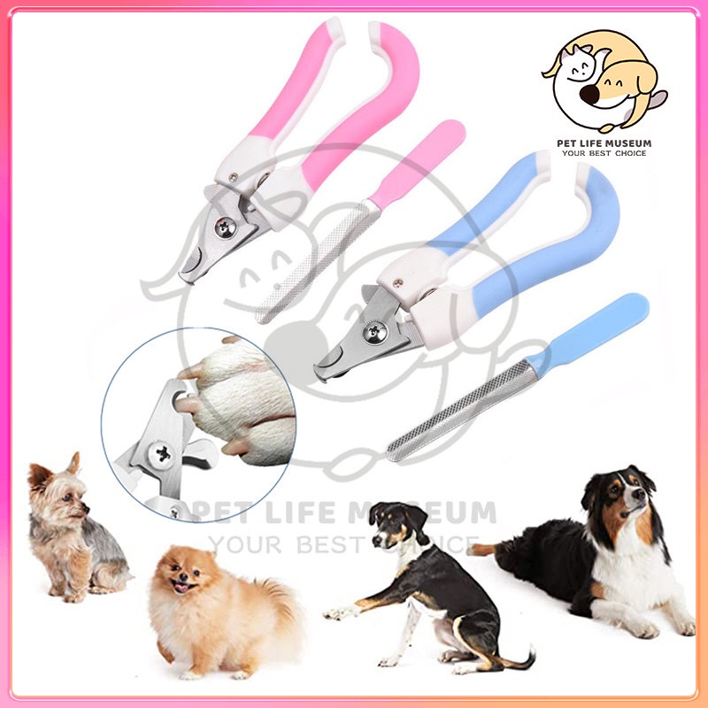 Gunting Kuku Anjing Kucing Kelinci Stainless Steel Gunting Kuku Hewan Peliharaan Mengatur Manikur Ku