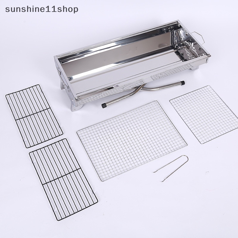 Sho Panggangan Barbekyu outdoor stainless steel grill BBQ Panggangan Arang portable Panggangan Lipat portable charcoal barbecue N