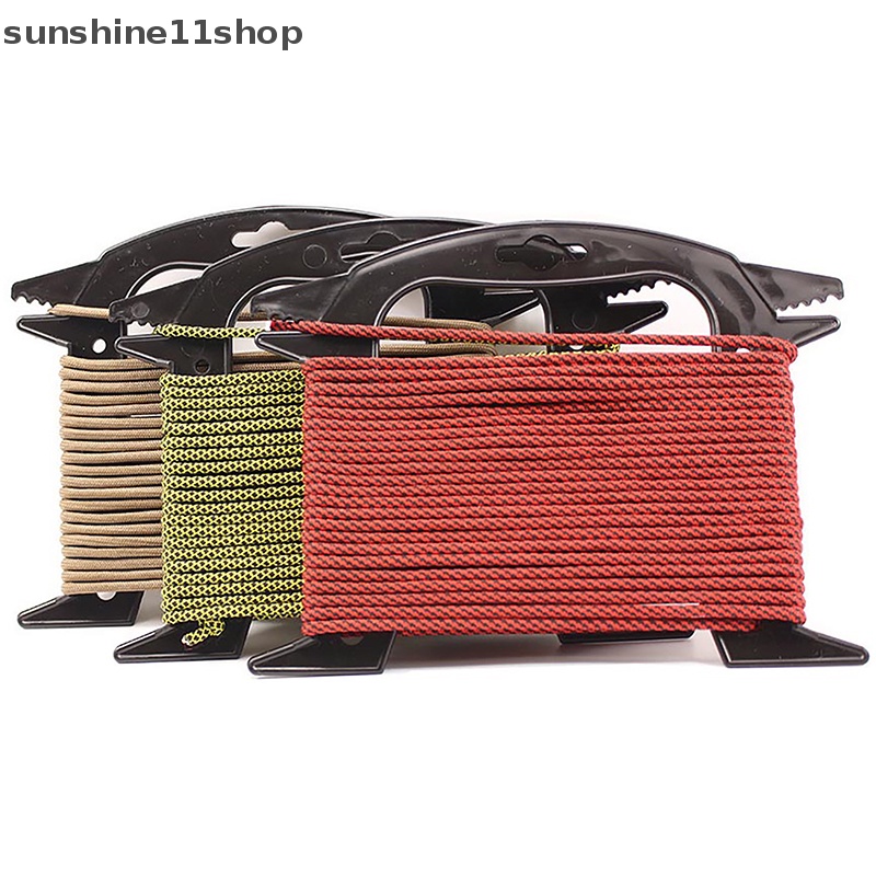 Sho Paracord Winder Spool Cord Tidy Holder Penggulung Garis Pancing Gadget Luar Ruangan N