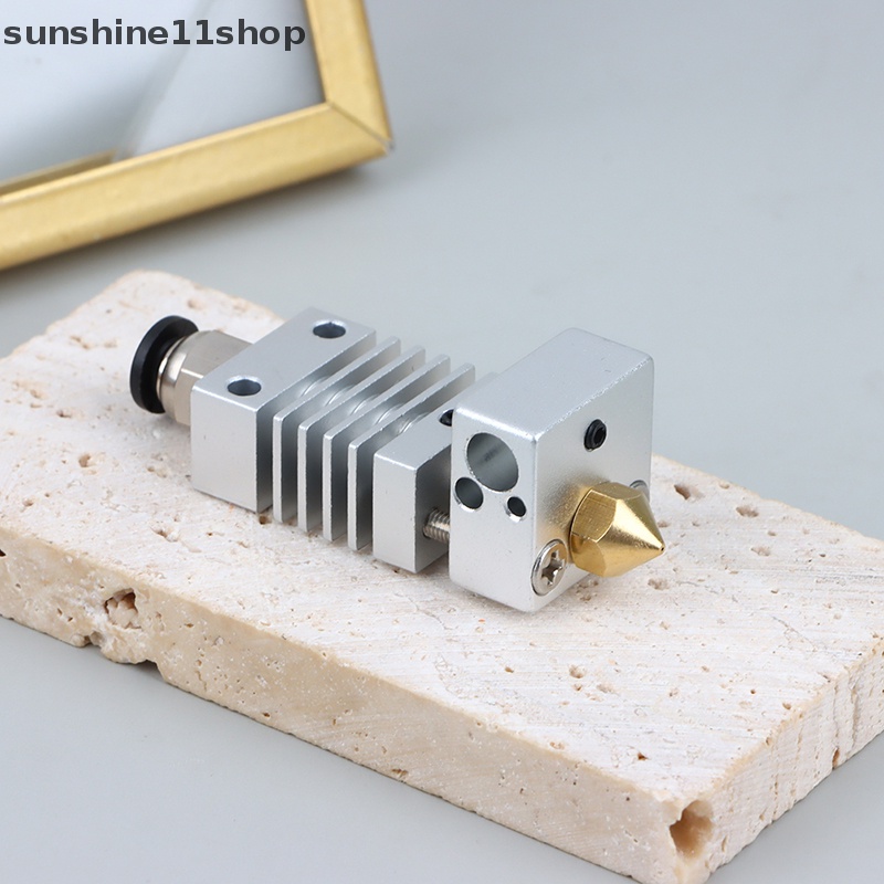 Sho 1Pc All Metal Hotend - Penahan Panas Titanium, Nozzle.4Mm, Coupler Pneumatic N