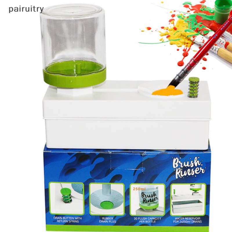 Prt Digital Oil Pager Brush Cleaner Quick Water Cleaning Paint Brush Mesin Sikat Pembersih Air Segar Untuk Alat Tulis Paing PRT