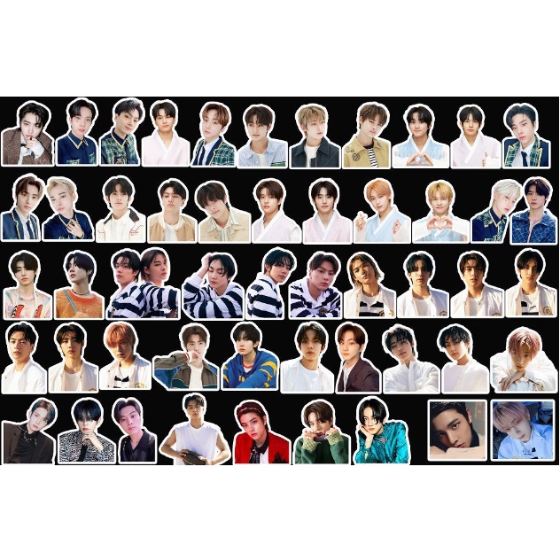 100pcs / set Stiker Kpop ENHYPEN 2021 Untuk Diary / Koper