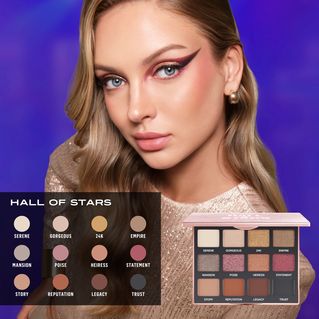 ★ BB ★  Make Over Powerstay Eye Palette 12x1.5gr - Futurist Gleam - Hall Of Stars | Eyeshadow - Eye Shadow