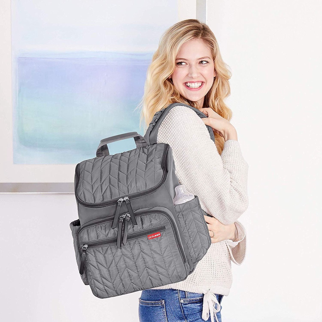 Skip Hop - Forma Diaper Backpack | Grey