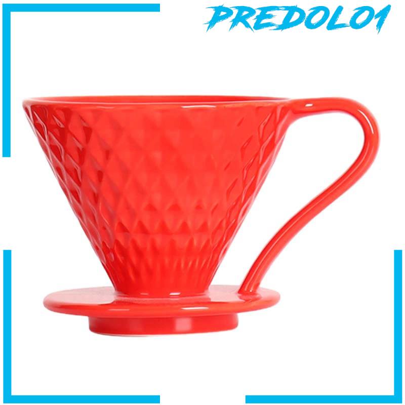 [Predolo1] Cangkir Filter Kopi Dengan Gagang Mudah Dituang Di Atas Saringan Kopi Untuk Rumah