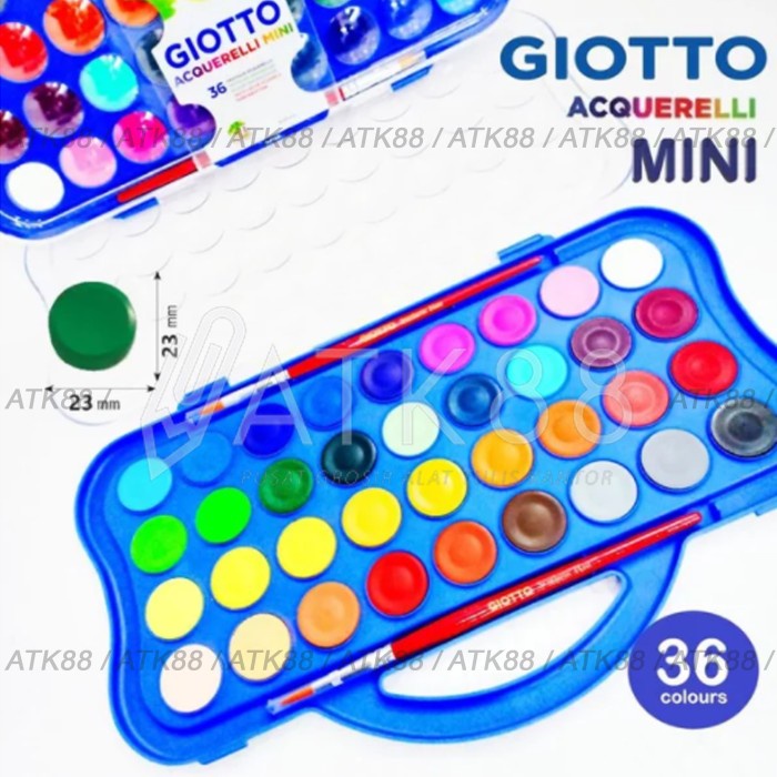 

Giotto Acquerelli 36 Mini