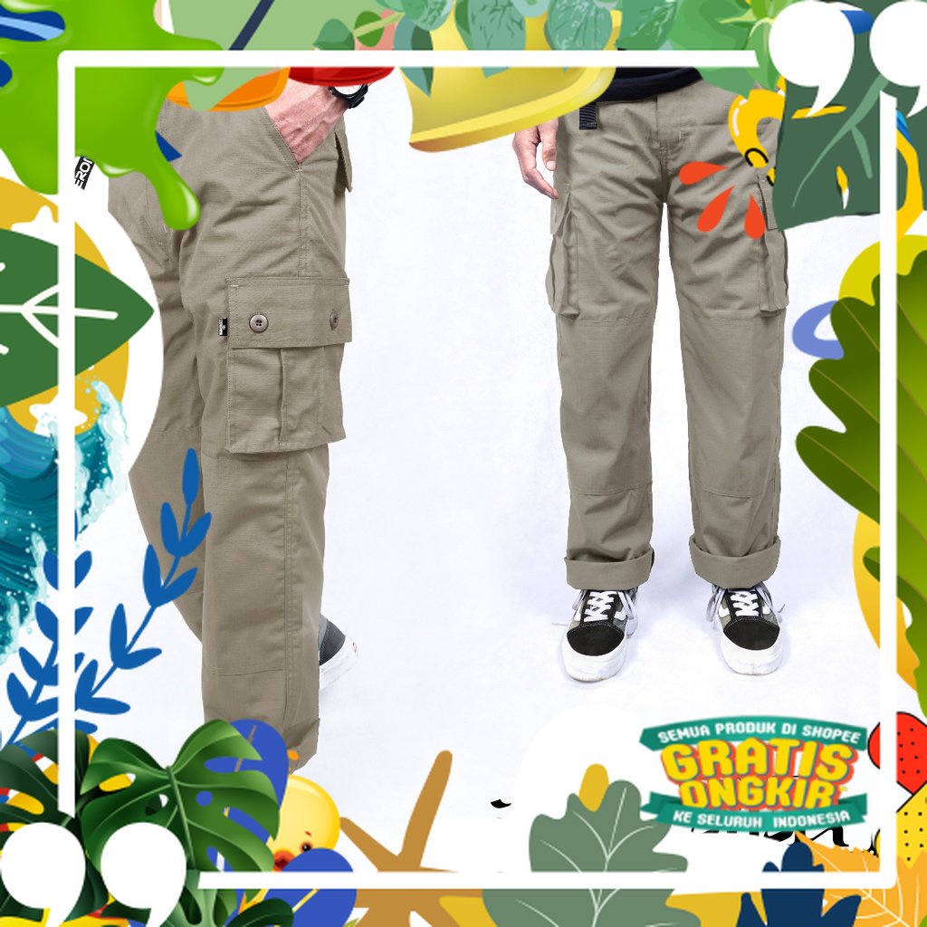 ZERONINE CELANA Cargo pants | ZERONINE Celana Pria cargo | ZERONINE Celana Regular cargo | ZERONINE 